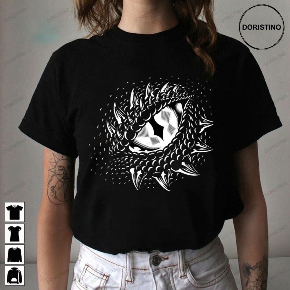 Monochrome Dragon Eye Limited Edition T-shirts